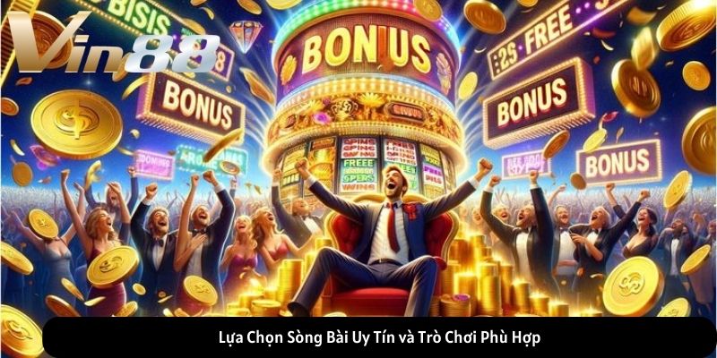 Lựa Chọn Sòng Bài Uy Tín và Trò Chơi Phù Hợp